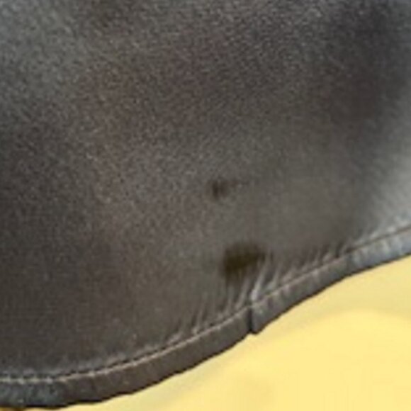 Women's Shirt Kasper Long Sleeve 6P Button Down Grayish Blue 100% Polyester - Picture 3 of 3